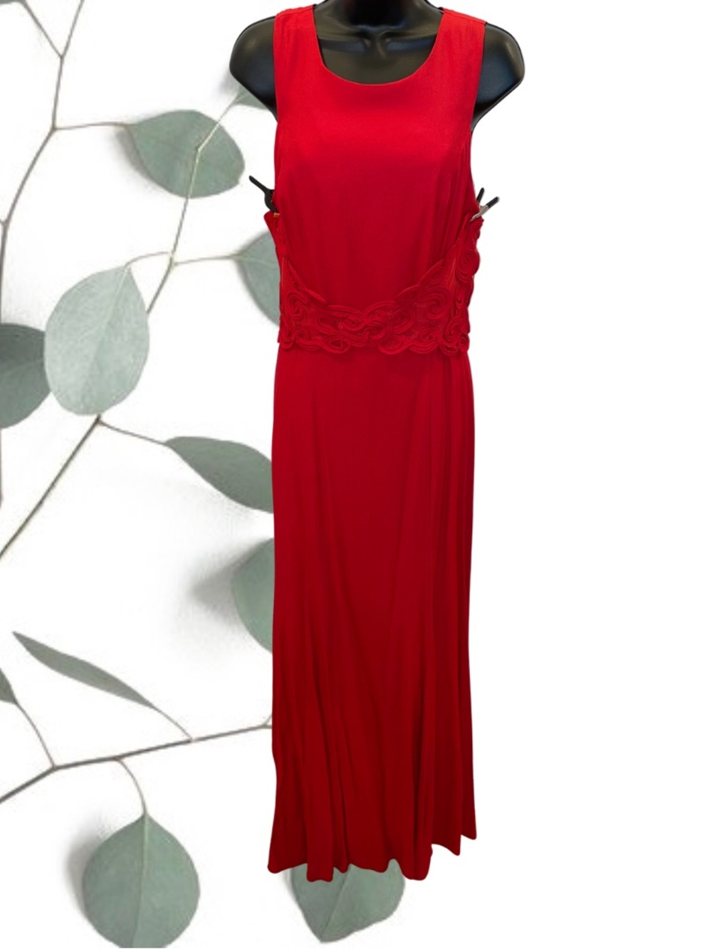 Vintage Red Loralie Gown
